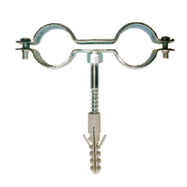 Colier fixare teava dubla 1" 32-36mm - cleme asamblare performante Colier fixare teava dubla 1" 32-36mm - cleme asamblare performante