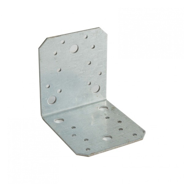 Colțar metalic 105x105x90mm cu grosime de 2mm și gauri de 5/13mm Colțar metalic 105x105x90mm cu grosime de 2mm și gauri de 5/13mm