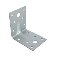 Colțar metalic 70x70x55mm, grosime 2mm, ranforsat, ø gauri 5/11mm