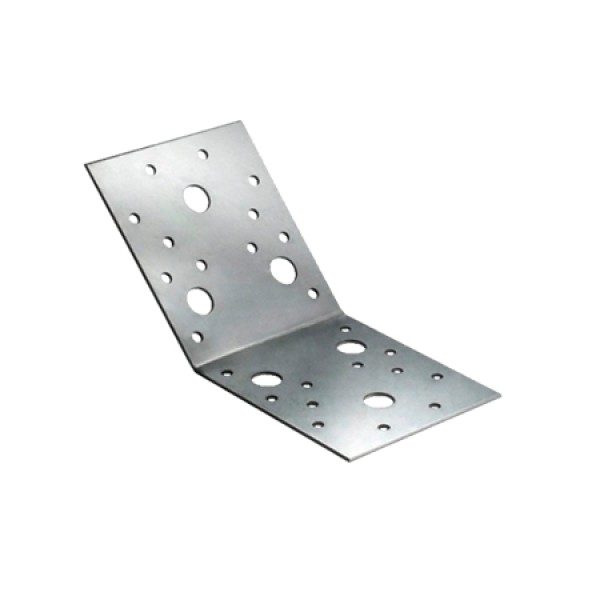 Colțar perforat 135° 2mm 105x105x90mm cu gauri de 5/13mm