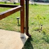 Suport bază stâlp 101x150x150mm - conectori lemn de 2mm Suport bază stâlp 101x150x150mm - conectori lemn de 2mm