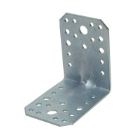 Coltar metalic ranforsat 2.5/85x85x65mm pentru asamblare lemn Coltar metalic ranforsat 2.5/85x85x65mm pentru asamblare lemn