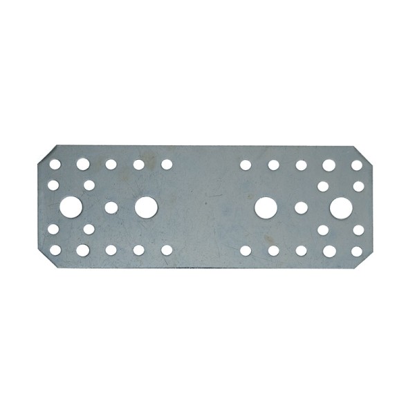 Placa perforată 2.5/170x65mm pentru asamblare - conectori lemn Placa perforată 2.5/170x65mm pentru asamblare - conectori lemn