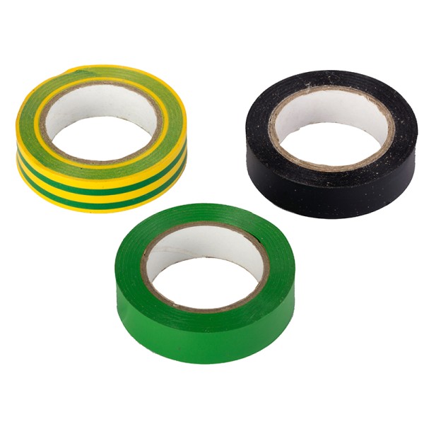 BENZI IZOLATOARE ATESTATE 15X0.15MM / 10M, 3/SET