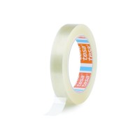 Banda cauciucata ambalare 19mm / 66m - transparent, folie pvc