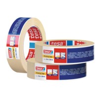 Banda adeziva mascare 38mm x 50m - perfectă pentru fixare și ambalare