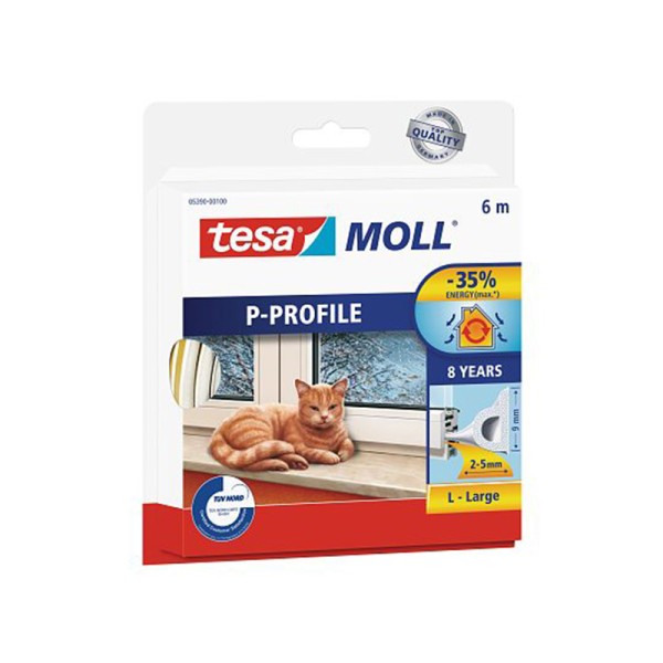 Profil etansare rola tip-p - 9mm/100m, culoare maro pentru construcții Profil etansare rola tip-p - 9mm/100m, culoare maro pentru construcții