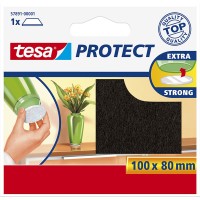 Protectie antizgaraieturi dreptunghi - 80x100mm, maro pentru locuinta