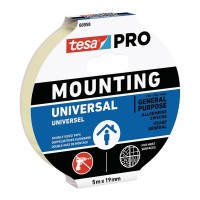 Banda dubluadeziva fixare universala 19mm / 5m - soluție versatilă pentru montaj