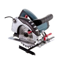 Fierăstrău circular manual 185mm 1600w cu talpă din aluminiu și ghidaj ajustabil