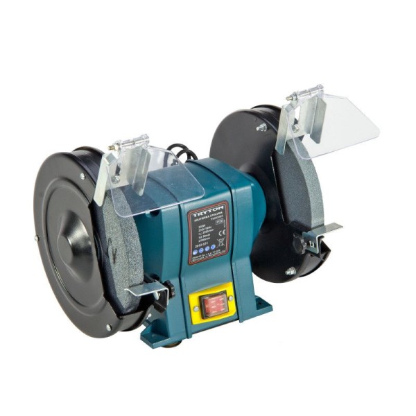 Polizor banc 200 mm 350w cu disc abraziv dur și fin Polizor banc 200 mm 350w cu disc abraziv dur și fin
