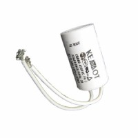 Condensator motor cu fir connector 3.75µf / 450v pentru aplicații electrice