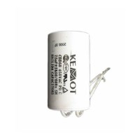 Condensator motor cu fir conector 7.50µf / 450v pentru aplicații electrice
