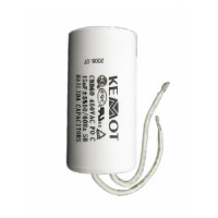 Condensator motor cu fir conector 15.00uf / 450v - performanță și fiabilitate