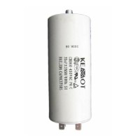 Condensator motor cu surub conector 35uf / 450v pentru aplicații electrice