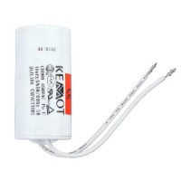 Condensator motor 6.00µf/450v cu fir conector - performanță optimizată
