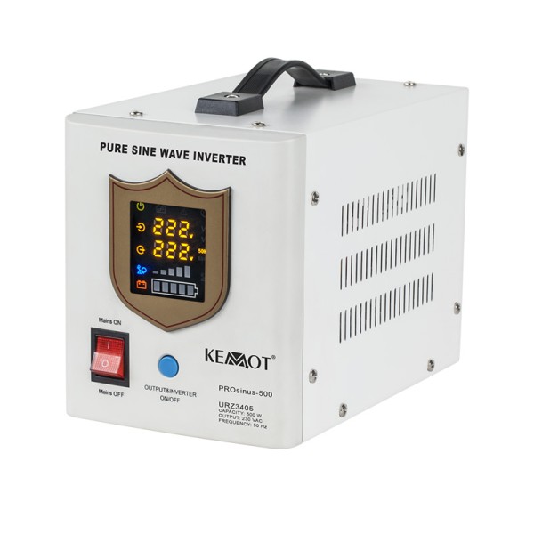 UPS CU SINUS PUR - 12V / 500W / ALB UPS CU SINUS PUR - 12V / 500W / ALB