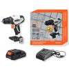 Mașină de înșurubat vulcan-20v - alimentare 20v, 35nm