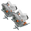 Fierăstrău circular manual 160mm 1300w - compact și puternic