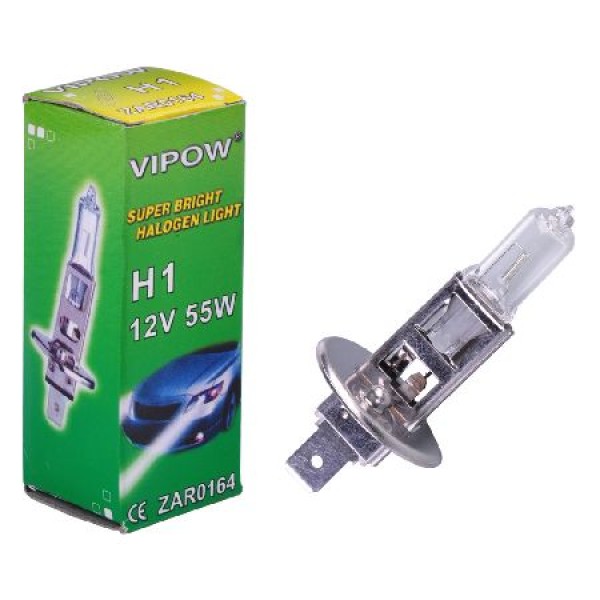Bec auto halogen h1/p43 12v 55w - iluminare eficientă pentru vehicule