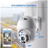 Camera de Supraveghere Spy, Rezolutie 5MP, Conexiune WiFi, Aplicatie V720, Senzor Miscare, Slot Card, Card 32GB Cadou, Negru